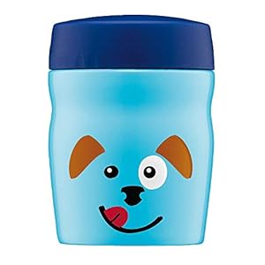 Alfi FoodMug isolerende voedselcontainer, roestvrij staal, hond lichtblauw, 0,35 liter