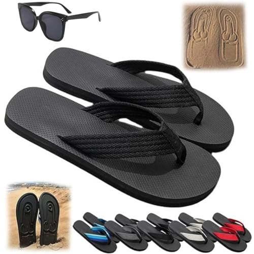 Hidden Shaped Flops,Summer Beach Comfort Non Slip Sandal,Spoof Beach Flip Flop,Funny Quick Dry Sandals for Mens Womens