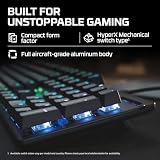 Hyperx Alloy Origins Blue Switches 4P5P0AA#ABA Klawiatura, Wielokolorowy, ‎44,2 x 13,21 x 3,81 cm