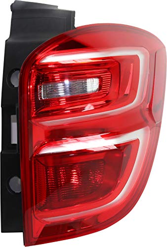 Evan Fischer Passenger Side Tail Light Compatible with 2016-2017 Chevrolet Equinox - GM2801279C