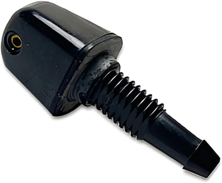 Black Rear Windshield Wiper Washer Nozzle Sprayer Jet Compatible for Honda CRV 2002-2011