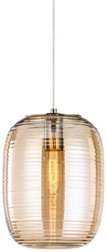 Lampe Suspendue Réglable en Hauteur Lustre en Verre Luminaire pour Cuisine