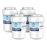 Refrigerator Water Filter Replacement for GE MWF, NSF 42 Certification, SmartWater, MWFA, MWFP, GWF, GWFA, Kenmore 9991, 46-9991, 469991, by Pureza Filter, Pack of 3