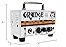 Orange MT20 Micro Terror 20-Watt Mini Hybrid Guitar Amplifier Head Bundle w/ 10' Pig Hog Woven Instrument Cable, Power Supply and Liquid Audio Polishing Cloth (4 Items)