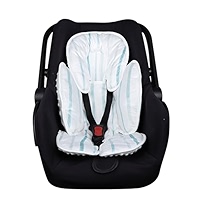 Pea Pod Baby Car Seat Head Support For Newborn, 2 In 1 Infant Car Seat Head Support For Boys Girls Extra Soft Breathable Baby Car Seat Cushion Insert For Strollers, Swings, And
