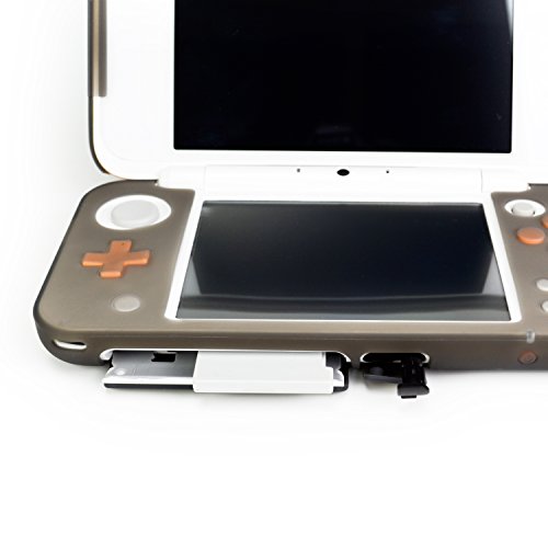 Coque silicone New 2DS LL noire et protection console portable