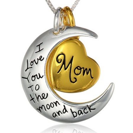 yellow chimes Mother love special Mom moon pendant in metal for Women-picture-40