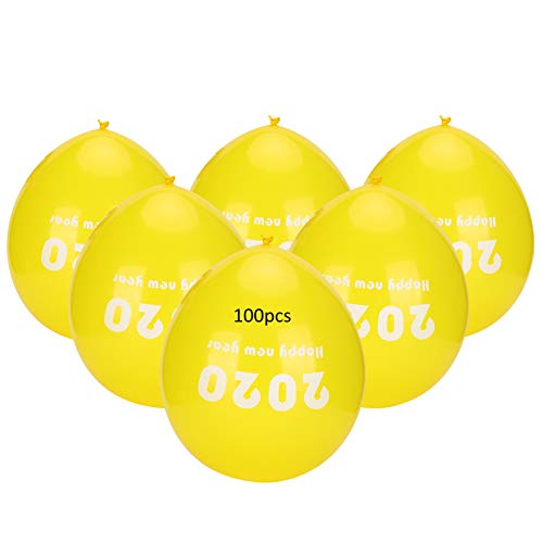 Shanrya Latex-Luftballons, runde Luftballons 100-teilige Luftballons, Weihnachtsdekoration Zubehör Anzahl Luftballons für Hochzeitsfeiern Cover