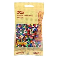 Hama - 207-47 - Loisirs Créatifs - Perles et Bijoux - Sachet 1000 Perles Vert Pastel