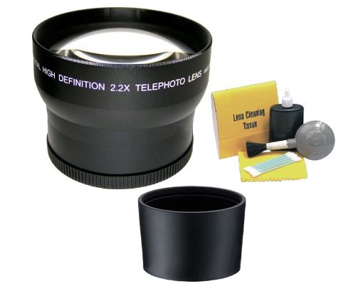 2.2X High Definition Super Telephoto Lens. (Includes Lens/Filter Adapter) Fits The Canon PowerShot SX530 HS