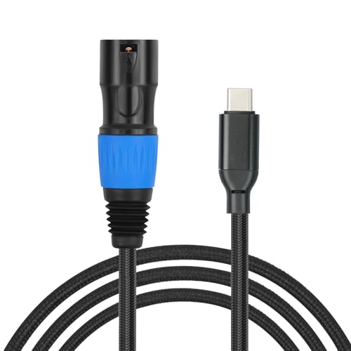 Câble USB C vers XLR mâle pour diffuser la musique d'un PC sur une sono - 2