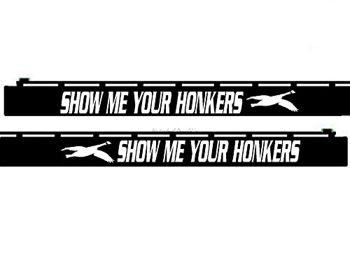 Shotgun Barrel Decal Custom Shotgun Barrel Decals Show Me Your Honkers Shotgun Barrel Stickers Flag by Waterfowldecals SBD002
