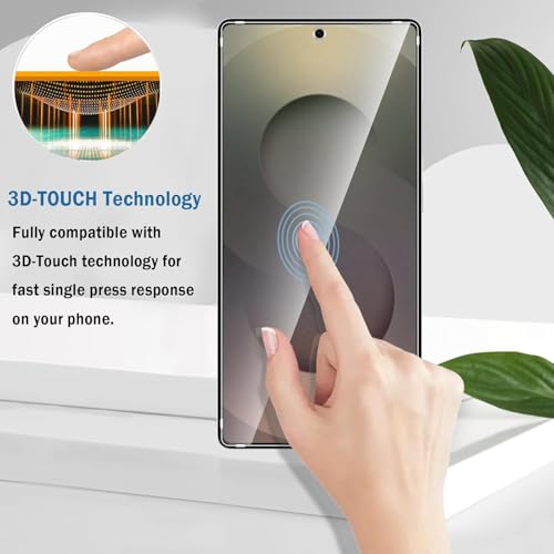 Image of SHILD (2 Pack Perfect-Fit Tempered Glass Full Screen Protector For Samsung Galaxy S25 Ultra | Easy Installation, Military-Grade Protection, Ultra Tough, Anti-Scratch