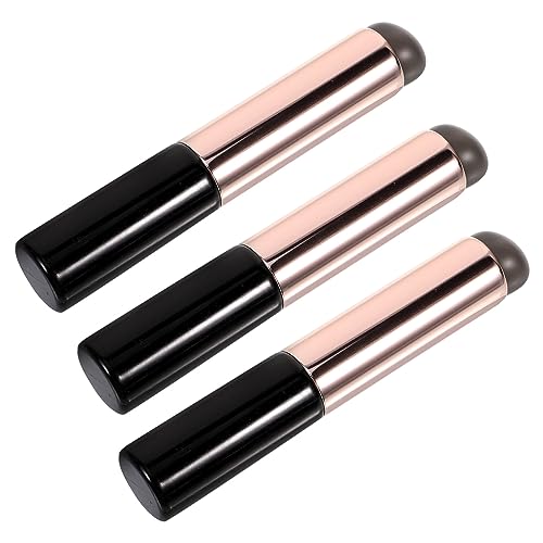 Healeved Silicone Lip Makeup Brush Set 3pcs Reusable Lip Applicators for Lipstick Lip Gloss and Concealer for Travel