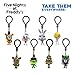 Just Toys LLC Five Nights at Freddy's Backpack Hangers (Five Nights at Freddy's Security Breach Backpack Hangers - Series 3)