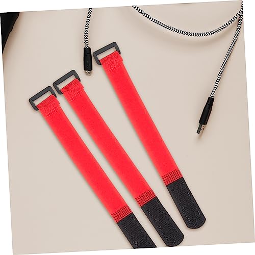 Holibanna 20 piezas Cinta para atar cables y organizar bajo el escritorio para gestión de cables miniatura 6