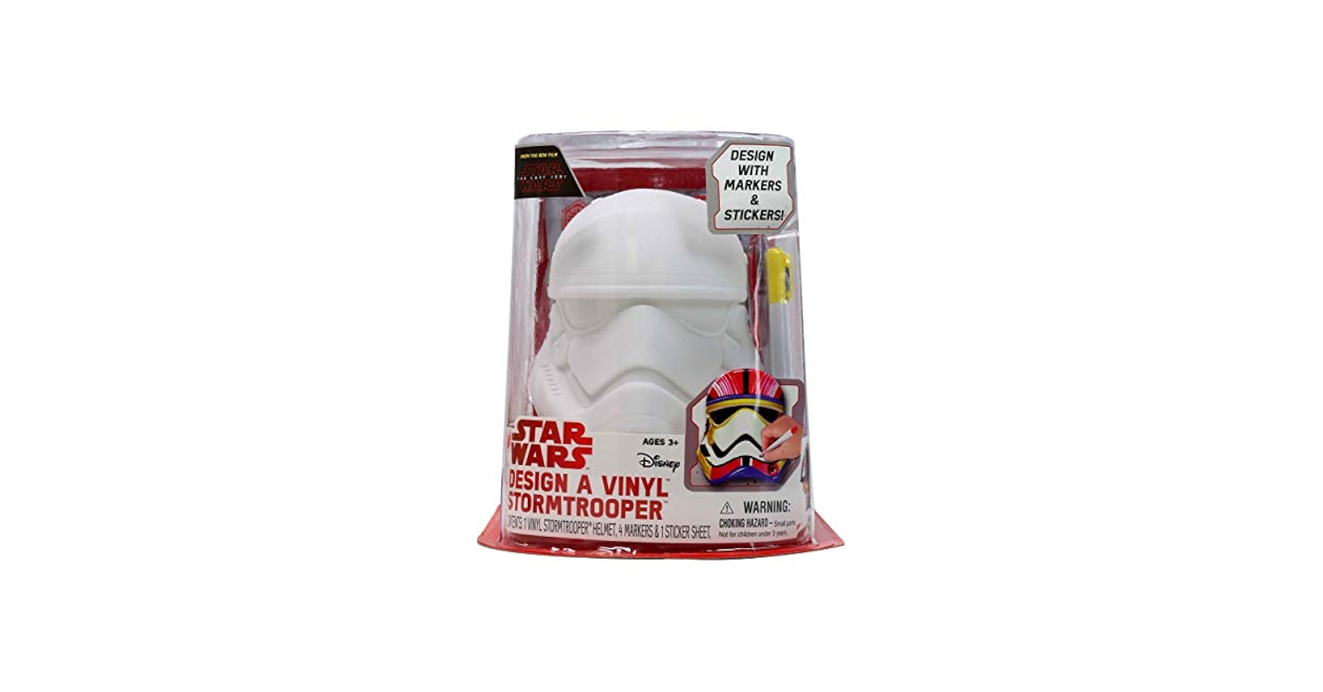 Amazon.com: Star Wars Design a Vinyl Storm Trooper Play Set