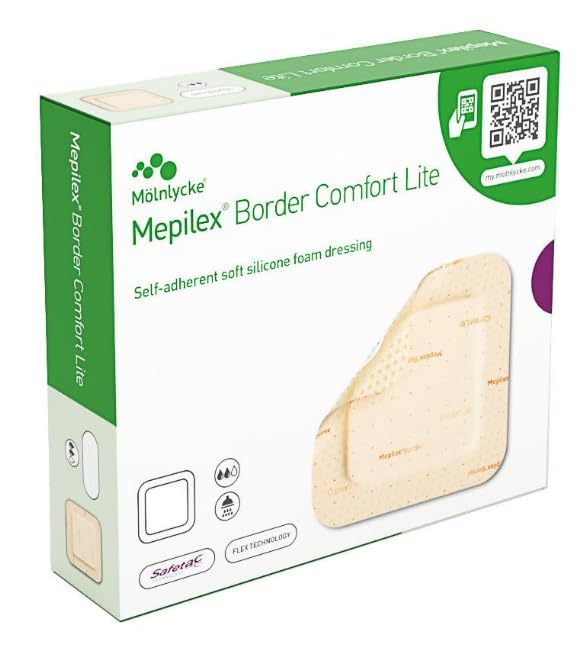 Mepilex Border Comfort Lite 10x10m - Pack of 10