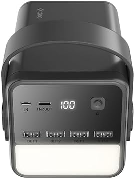 ReCharger Extreme LCD 60.000mAh PD 65W LED Fenerli Taşıma Kollu Taşınabilir Hızlı Şarj Aleti