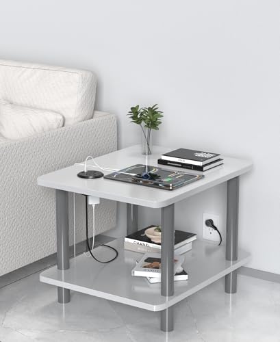 Jgstkcity Multitomas Extensión Empotrada con 4 Tomas y 4 Puertos USB Carga Rápida 65W, Cable 6FT Negro miniatura 5