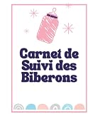 Carnet de Suivi des Biberons: Cahier à remplir 0-6 mois: Journal de Bord Bébé | Suivi Quotidien des repas | Cadeau Future Maman | Format A4 | Pour les Parents | 108 Pages