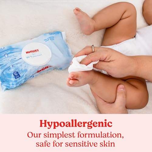 Huggies 99% Pure Water Baby Wipes, Unscented, 9 Packs, 504 Wipes - image 8