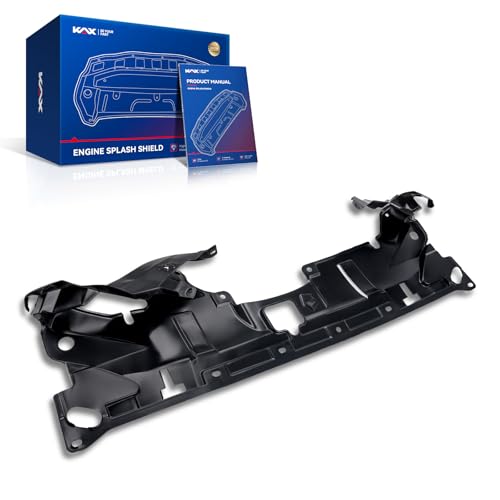 Image of KAX Front Lower Engine Splash Shield HO1228117 Under Cover Compatible with 2003-2007 Honda Accord 1PCS