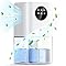 Deshumidificador Pequeño 1800 ML Deshumificadores de Humedad, Desumidifador con Función de Descongelación, Deshumidificador Silencioso Pantalla LED Temporizador de 24H para Apartamento Baño (Blanco)