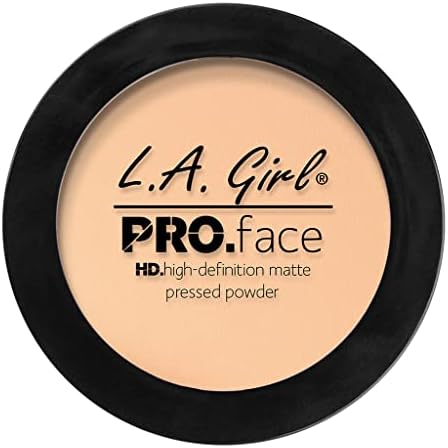 L.A. Girl LA Pro Face Matte Powder Creamy Natural 0.25, LAX-GPP604, 16 Ounce