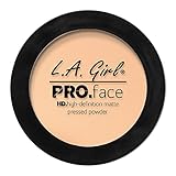 L.A. Girl LA Pro Face Matte Powder Creamy Natural 0.25, LAX-GPP604, 16 Ounce