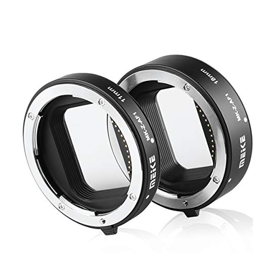 Meke Mk-Z-Af1 11Mm 18Mm Full Frame Macro Metal Af Auto Focus Extension Tube Adapter Ring Kit Compatible With Nikon Z Series Cameras Z5 Z6 Z7 Z50 Z6Ii Z7Ii #TOP1