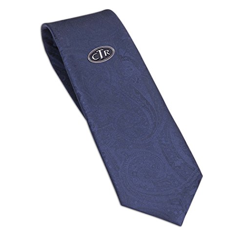 Cherished Navy Paisley Tie