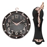 Décoration chic et harmonieuse : sublimez votre collection d’horloges murales avec cette horloge minimaliste et moderne, idéale pour les amateurs d’horloges contemporaines, d’horloges de style campagnard, d’horloges vintage ou d’horloges pour chambre