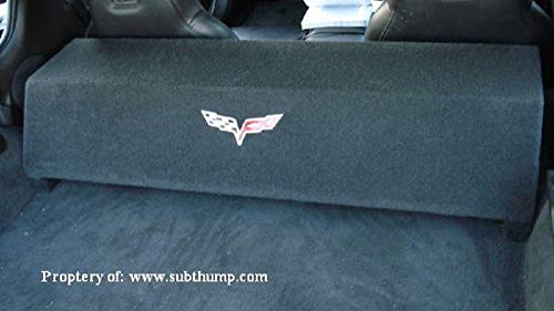2005-2013 C6 Corvette Dual 10 Downfire Subwoofer Box