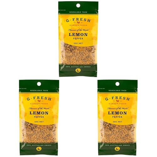 G-Fresh Lemon Pepper Seasoning 30 g (Pack of 3)