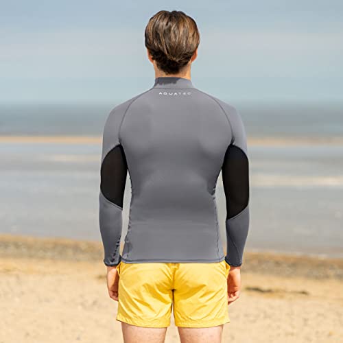 AQUATEC Men's Rash Guards - Short & Long Sleeve2