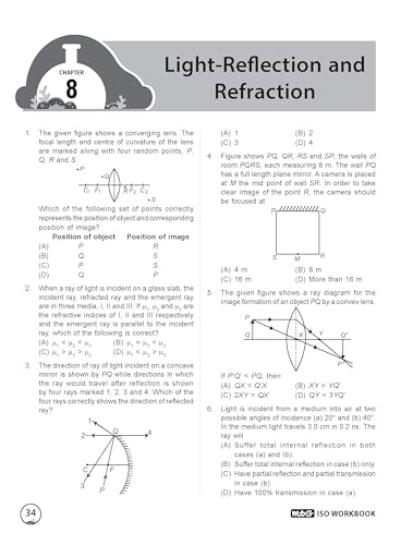 Image of MTG International Science Olympiad (ISO) Workbook Class 10 - Chapter-wise MCQs, Quick Recap with Achievers Section - SOF Olympiad Books For 2026-27 Exam