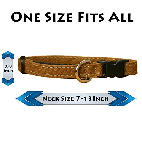 Hemp Cat Collars (Bronze) #TOP2