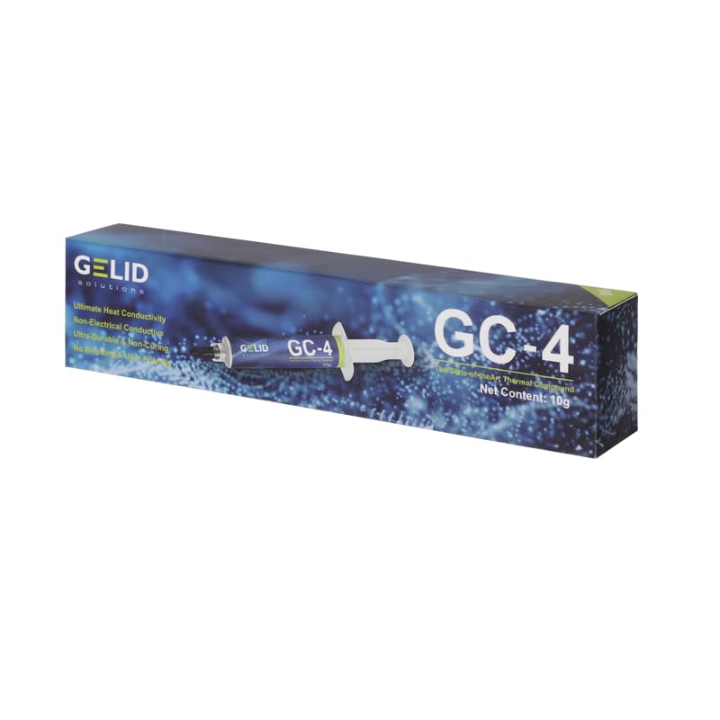 Image of Gelid Solutions GC-4-10g Thermal Compound for Heat Sinks | Maximum Thermal Conductivity | Easy to use | Non-Corrosive