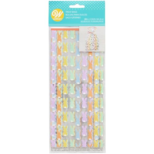 Sachet friandise lapin Wilton pour la chasse aux œufs en famille