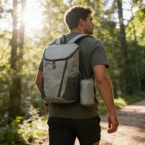 Mochila para senderismo ligera y resistente al agua miniatura 1