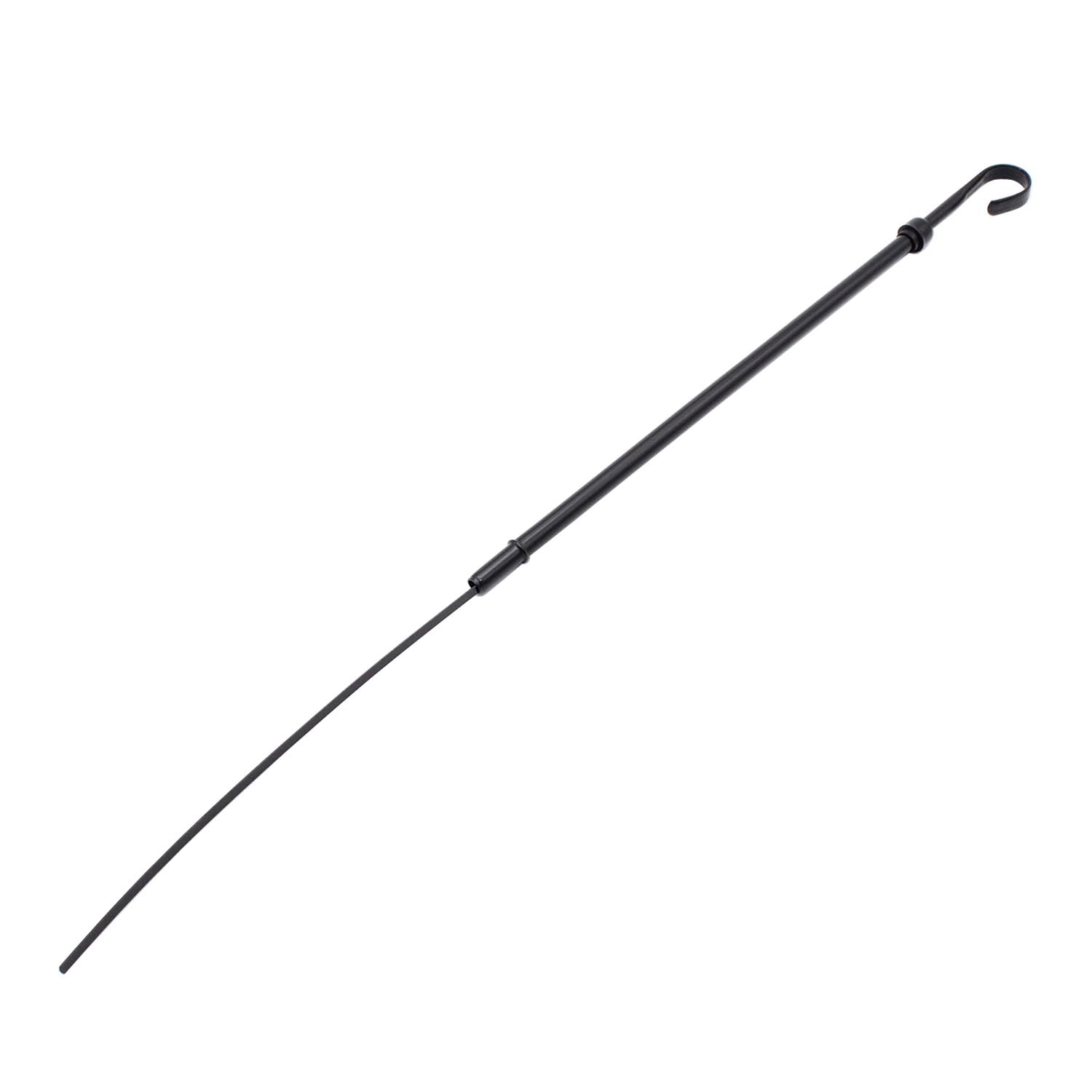 Photo 1 of 1 PC SHLPDFM Chrome 21" Black Engine Oil Dipstick S9224BK Stainless Steel Fluid Oil Level Dipstick Tool Fits for Small Block Mopar 318 340 360 Up to 1987 Dodge and Plymouth