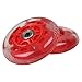 L.E.D. Scooter Wheels with ABEC 9 Bearings for Razor Scooters 100mm Light Up 2-Pack (Red)