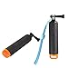 Floating Hand Grip Waterproof Monopod Suitable for GoPro Hero 13/12/11/10/9/8/7/6/5/4/3+/Session, Action Camera Handle Mount Accessory for Underwater Snorkeling, Diving, and Water Sports, Orange