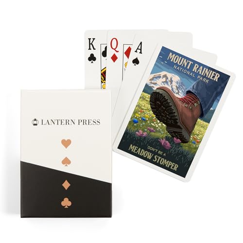 Baraja Poker Mount Rainier Washington 52 Cartas