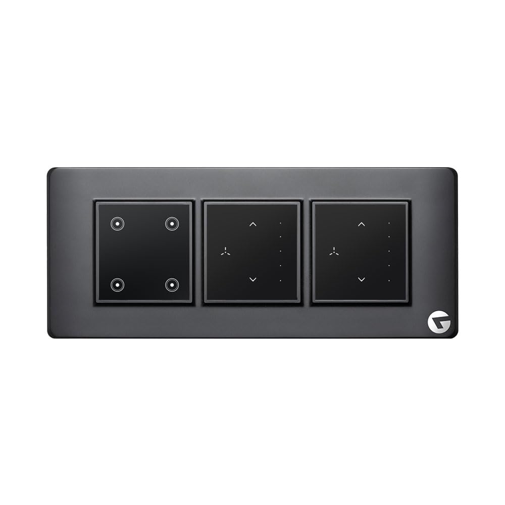 L&G 6 Modular Smart Switch Panel|4 Smart Switch Control, 2 Smart Fan Regulator (Compatible with Alexa, compatible with OK Google & SIRI Shortcut) (Size: 6M- 220 x 90 x 45 mm)-image-15