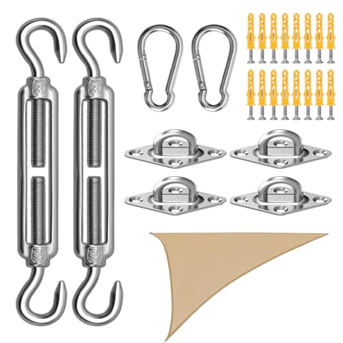 Fijación de vela, accesorios para montaje, hardware multifuncional para velero, terraza, camping, balcón, jardín, patio