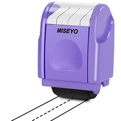 Image of Miseyo Self-Inking Dashed Handwriting Lines Practice Roller Stamp for Kids