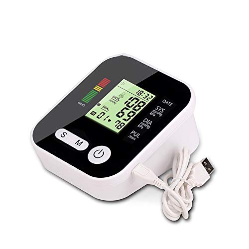 ZUEN Intelligent Blood Pressure Monitor Electronic Blood Pressure Monitor Digital LCD Arm Heart Health Home Automatic Measurement,Voice