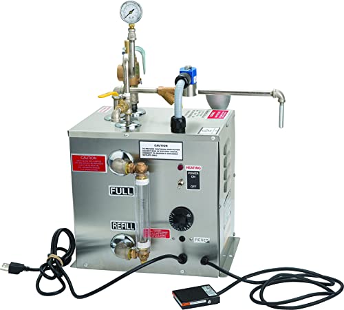Hoffman JEL 3 Stainless Steel Hoffman Steamer 2 Gallon w/Solenoid Foot Control